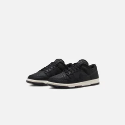 Fashion Nike Dunk Low Retro Prm 1 Nos Black / Black / Sail