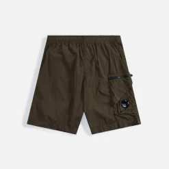 Fashion CP Company Eco-Chrome R Utility Swim Short Ivy Green