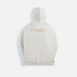 Clearance Fear of God Eternal Cotton Fleece Hoodie Warm Heather Oatmeal