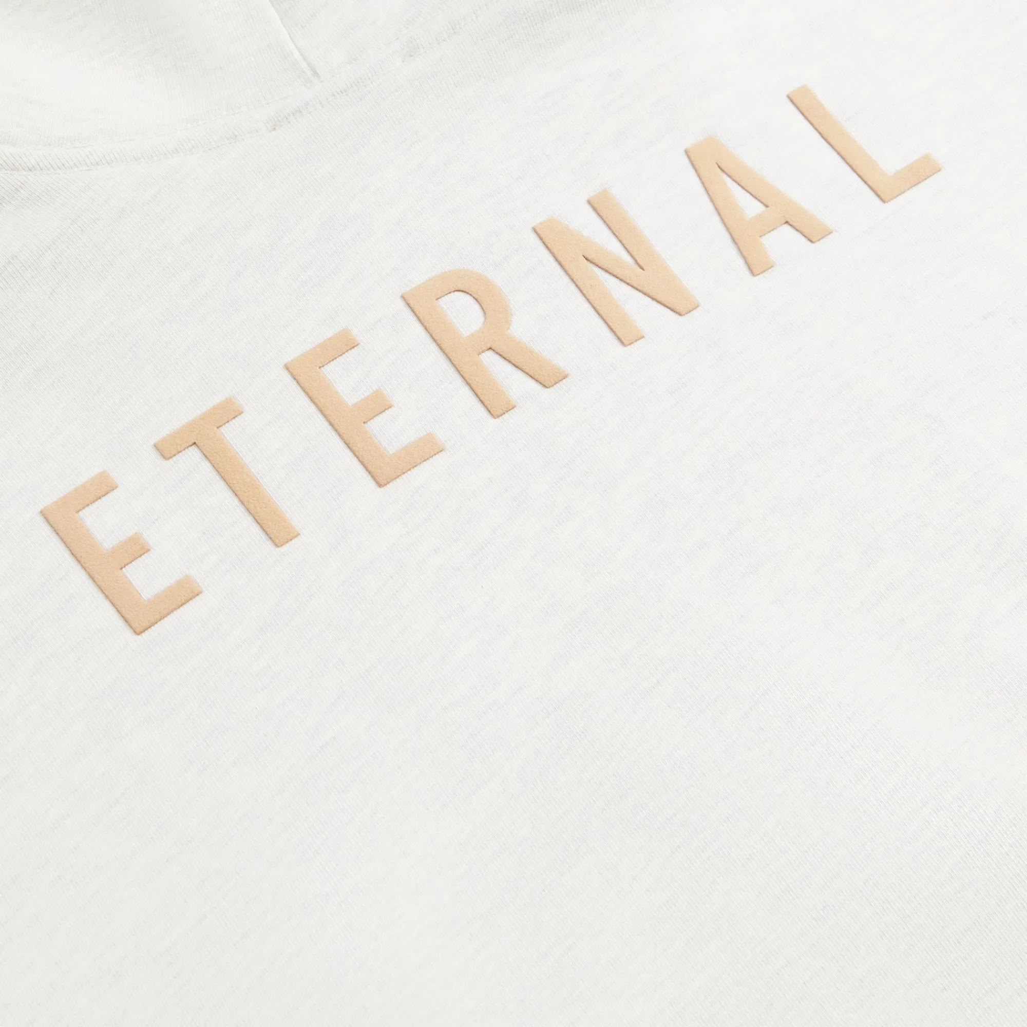 Clearance Fear of God Eternal Cotton Fleece Hoodie Warm Heather Oatmeal