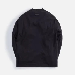 Fashion Fear of God Eternal Cotton Long Sleeves Tee Black