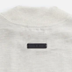 Store Fear of God Eternal Cotton Long Sleeve Tee Warm Heather Oatmeal
