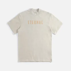 Discount Fear of God Eternal Cotton Tee Cement
