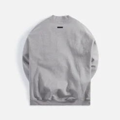 New Fear of God Eternal Fleece Crewneck Warm Heather Grey