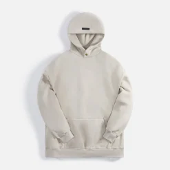 Discount Fear of God Eternal Fleece Hoodies Cement