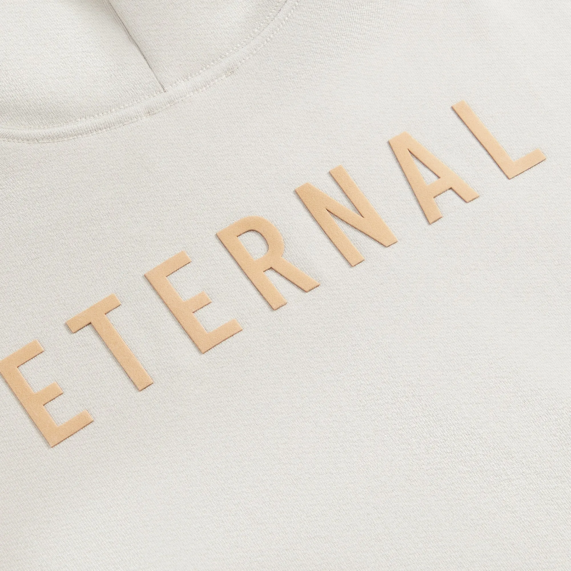 Discount Fear of God Eternal Fleece Hoodies Cement