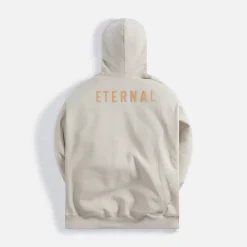 Shop Fear of God Eternal Fleece Hoodies Cement