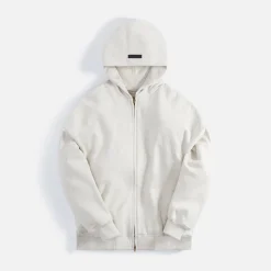 Flash Sale Fear of God Eternal Fleece Zip Hoodie Warm Heather Oatmeal