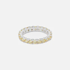 Online Hatton Labs Eternity Ring Yellow