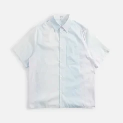 Best Sale Loewe Fading Stripe Shirt Soft Blue