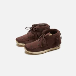 Outlet Visvim Fbt Lhamo Folk Dark Brown