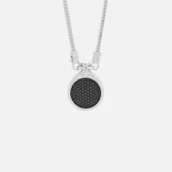Shop Tom Wood Finn Pendant Spinel Silver