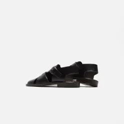 Hot Lemaire Fisherman Sandals Black