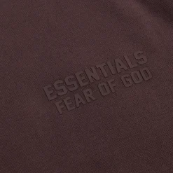 Fashion Essentials Fleece Crewneck Sweatshirt Plum