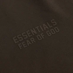 Fashion Essentials Fleece Crewneck Sweatshirt Off-Black