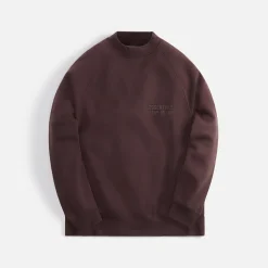 Cheap Essentials Fleece Crewneck Sweatshirt Plum