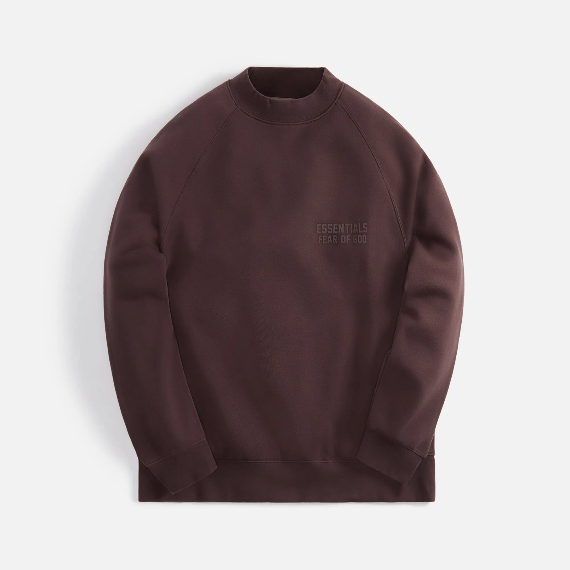 Cheap Essentials Fleece Crewneck Sweatshirt Plum
