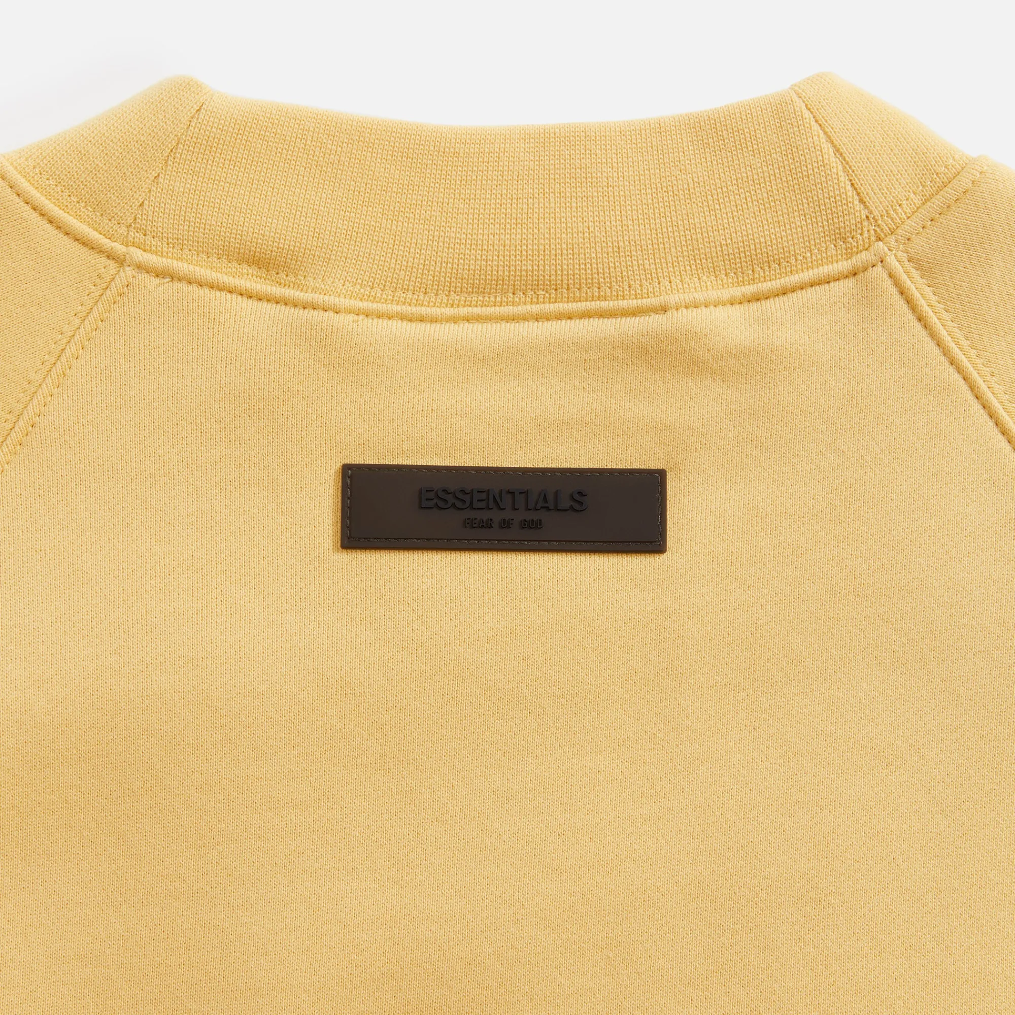 Best Essentials Fleece Crewneck Sweatshirt Light Tuscan