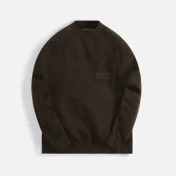Discount Essentials Fleece Crewneck Sweatshirt Off-Black