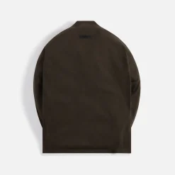 Discount Essentials Fleece Crewneck Sweatshirt Off-Black