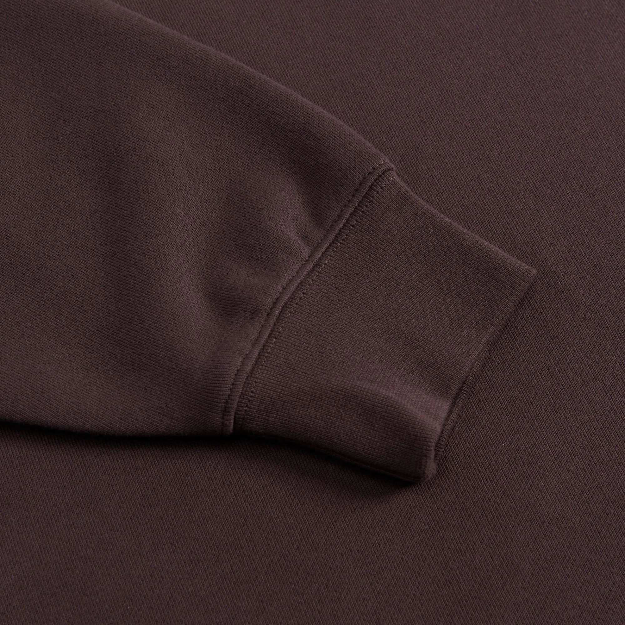 Clearance Essentials Fleece Relxed Hoodie Plum