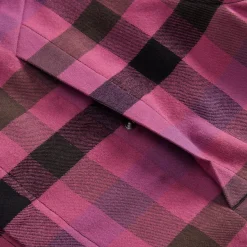 Hot Rick Owens Fogpocket Outershirt Hot Pink Plaid