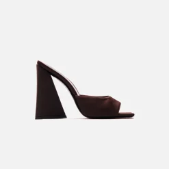 Shop The Attico For Kith Devon Mule 115Mm Cacao