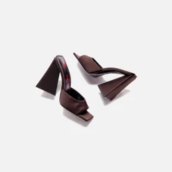 Shop The Attico For Kith Devon Mule 115Mm Cacao