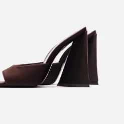 Shop The Attico For Kith Devon Mule 115Mm Cacao