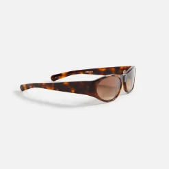 New Flatlist Frankie Tortoise Sunglasses Brown Gradient Lens