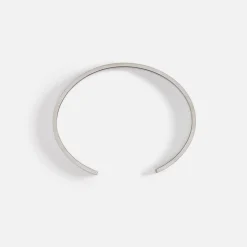 Discount Le Gramme 21G Bracelet 925 Sterling Sliver Slick Brushed Black Sterling Sliver