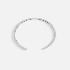 Best Sale Le Gramme 7G Bracelet Slick Brushed 925 Black Sterling Silver -Silver / Black