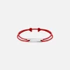 New Le Gramme 1.7G Cord Bracelet Red
