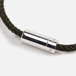Shop Le Gramme 7G Nato Cable Bracelet Kahki