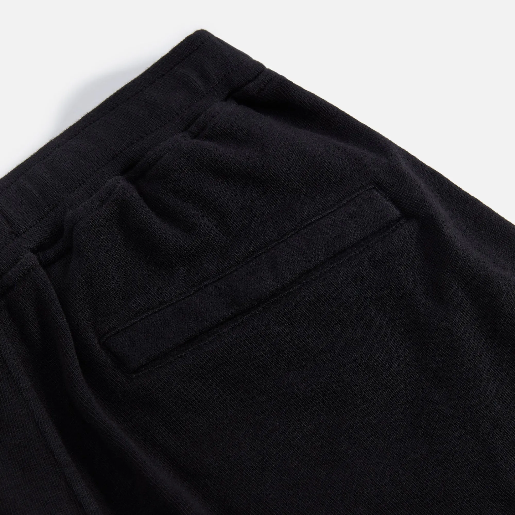 Best Sale Stone Island Garment Dyed Fleece Short Black