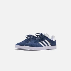 Outlet adidas Gazelle Collegiate Navy / White / Gold Metallic