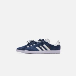 Outlet adidas Gazelle Collegiate Navy / White / Gold Metallic