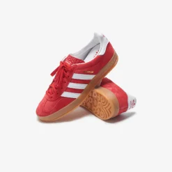 Hot adidas Gazelle Indoor Scarlet / Cloud White