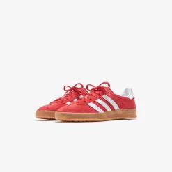 Hot adidas Gazelle Indoor Scarlet / Cloud White