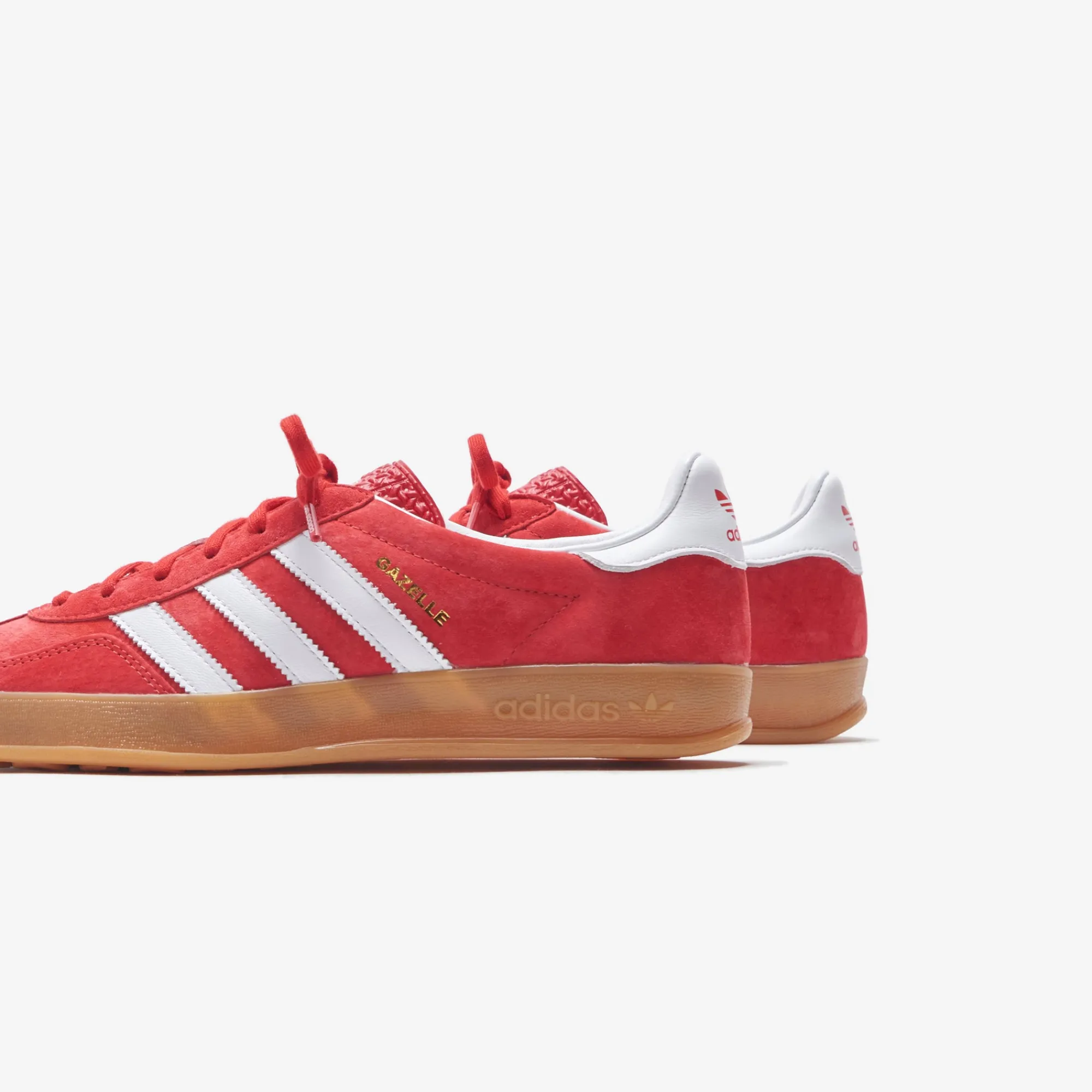 Hot adidas Gazelle Indoor Scarlet / Cloud White