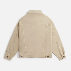 Best Sale Palm Angels Gd Loose Bull Jacket Beige