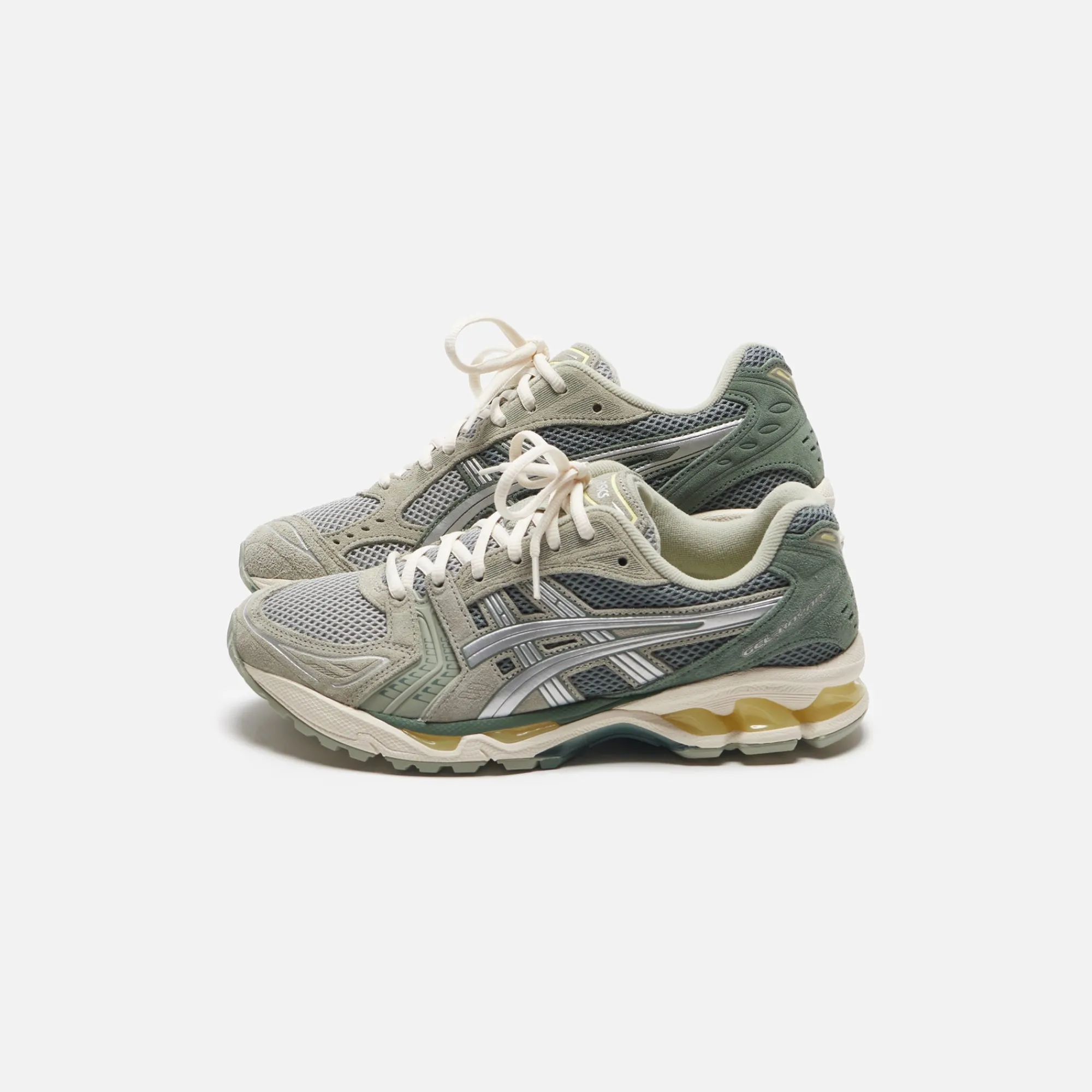 Store Asics Gel Kayano 14 Olive Grey / Pure Silver
