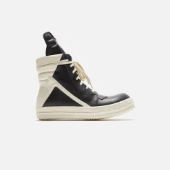 Hot Rick Owens Geobasket Black / Milk / Milk