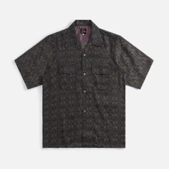 Discount Needles Geometric Jacquard Classic Shirt Brown
