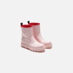 Sale Moncler Ginette Rain Boots Pink