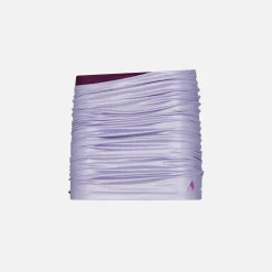 Fashion The Attico Glossy Lycra Mini Skirt Lavender