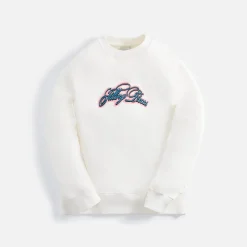 Best Sale Filling Pieces Glow Antique Crewneck White