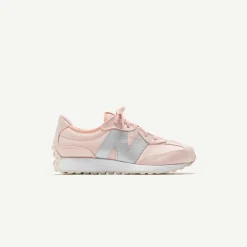 Fashion New Balance Grade School Oyster Pink / Silver
