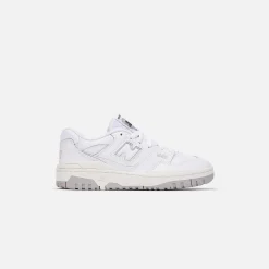 Cheap New Balance Grade School 550 White
