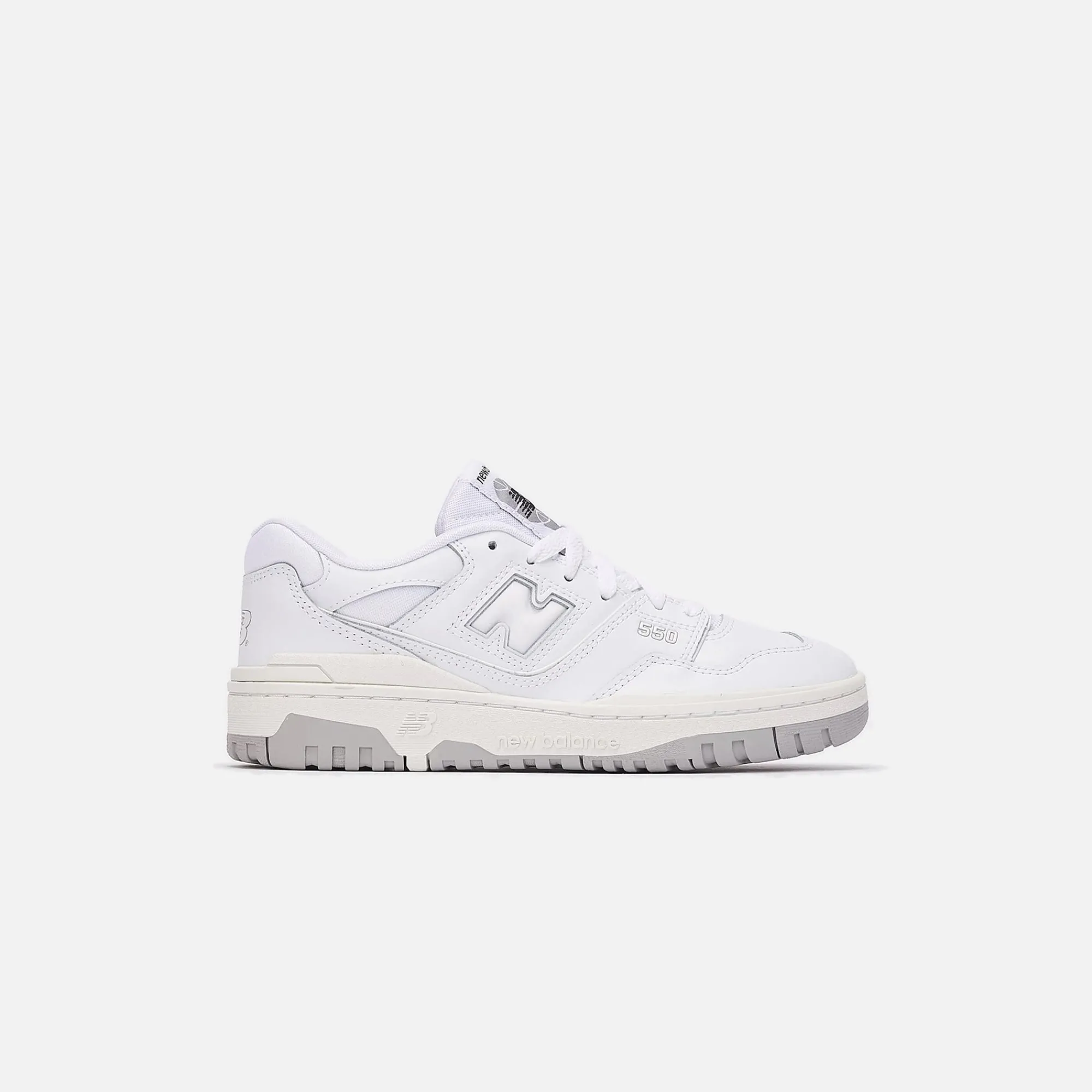 Cheap New Balance Grade School 550 White